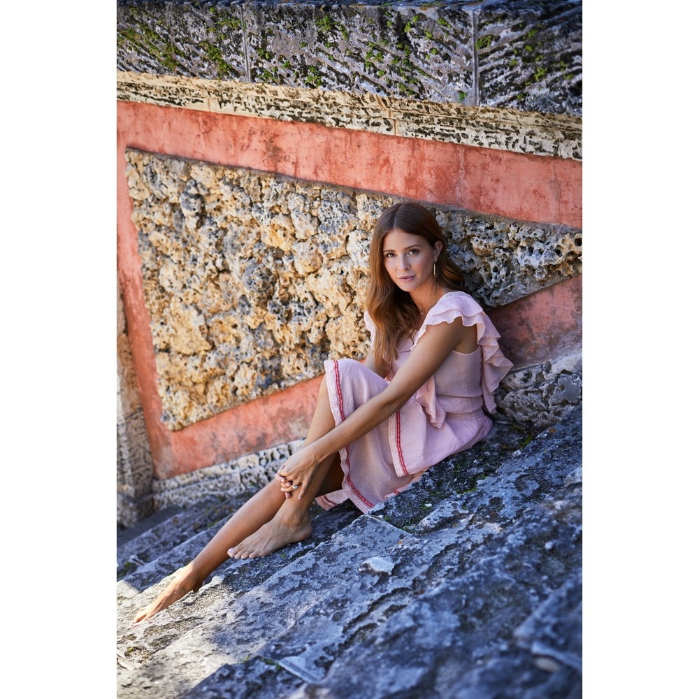 Pitusa x Millie Mackintosh Raquel  Crochet Mini Dress - Picture 2 of 12